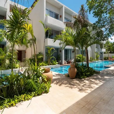 Nhoa 303B Lux 1Br Condo Pool View In Aldea Zama