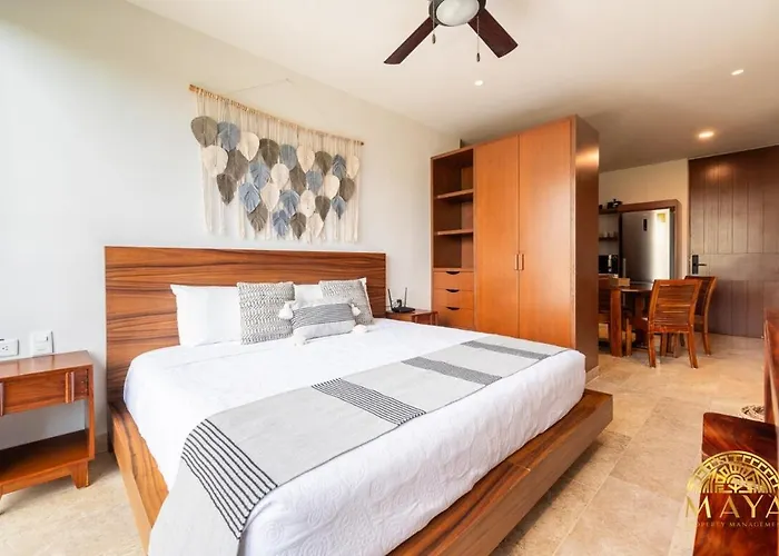 Nhoa 303b Lux 1br Pool View In Aldea Zama *
