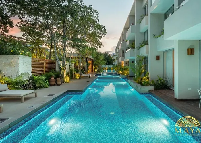 Nhoa 303b Lux 1br Pool View In Aldea Zama Apartment
