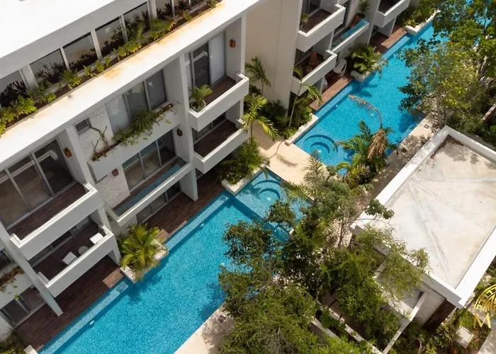 Apartment Nhoa 303b Lux 1br Pool View In Aldea Zama *