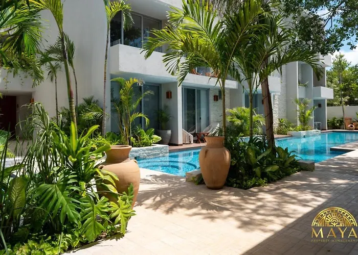 Nhoa 303b Lux 1br Pool View In Aldea Zama Apartment *