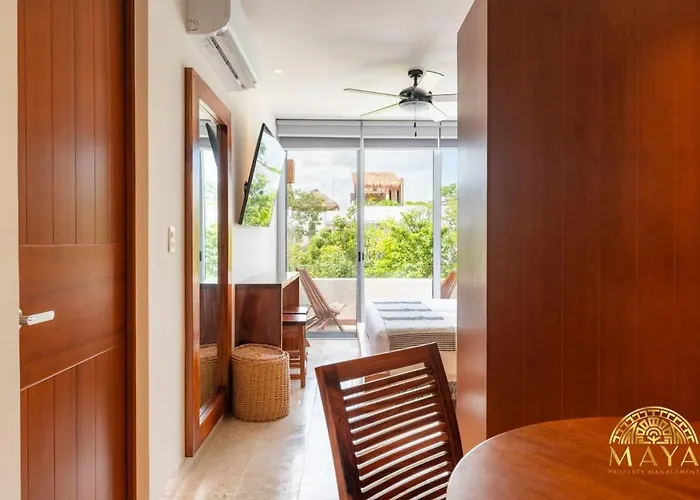Nhoa 303b Lux 1br Pool View In Aldea Zama * Tulum